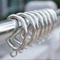 Miniatyrbillede 4 af 5: 38 mm gardinringe metaløjer gardinringe til køkken soveværelse