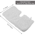 Miniatyrbilde 5 av 5: 3-pakning Mikrofiber Rengjøringsputer for Shark Dampmopp S3501 S3550 S3601 S3801 S3901