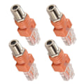 Miniatyrbillede 3 af 5: Koaksial til Ethernet Adapter, 4 Pak Koaksial RF F Hun til RJ45 Han Konverter til Linjetester