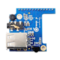 Miniatyrbillede 2 af 5: Til Orange Pi Zero/ R1/Zero Plus/Plus 2 Udviklingskort Special Adapterkort 13Pin Funktion Udvide