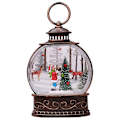 Miniatyrbillede 4 af 5: Indendørs Flade Vindlys Julegaver Julemandsgaver Indendørs Dekorative Vindlys til Juletræ, 4 stk.