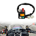 Miniatyrbild 5 av 5: Motorcykel Universal 22mm Styrbrytare 7 Funktioner Styr Modifiering Brytarenhet