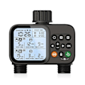 Miniatyrbild 1 av 5: Solcellsdriven bevattning LCD Automatisk bevattningssystem Utomhus Smart Trädgårdsbevattningsverktyg Justerbar