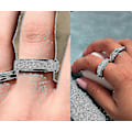 Miniatyrbillede 3 af 4: Fidget Ringe Angst Ring Til Kvinder Spinner Ring Til Angst Fidget Angst Ring Fidget Ring Spinner Ring