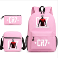 Miniatyrbild 1 av 5: 3-pack student skolväska Travel Laptop skolväska Lotus Color