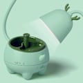 Miniatyrbilde 2 av 5: Kjæledyrformet USB-ladeberørings LED-bordlampe med 3 moduser og justerbar lysstyrke for stue, barnerom, studenthybel, kontor, grønn