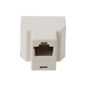 Miniatyrbilde 1 av 5: RJ45 CAT5 CAT5E Nettverk Ethernet 1 til 2 Koblingsadapter
