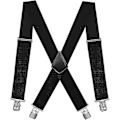 Miniatyrbillede 1 af 4: Elastiske 5 cm brede seler, 4 stærke clips X-form, mænd og kvinder