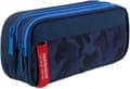 Pencil Case, Stor Kapacitet, Marineblå