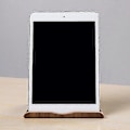 Miniatyrbillede 2 af 5: SAMDI Universal Tablet PC Telefon Stand Holder Beslag i Træ til iPad Samsung Tab KAESI