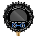 Miniatyrbillede 4 af 5: Dæktryksmåler Digital Dæktester Display Lufttryksmanometer Hurtigkobling