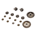 Miniatyrbillede 3 af 5: Opgrader Metal Gear 30T 16T 10T Differentiale Drivgear til 144001 12428 12429 12423 12429 RC Bil