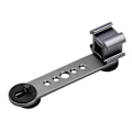 Miniatyrbild 1 av 5: Trippel Cold Shoe-fäste Förlängningsarm med 1/4 tum & 3/8 tum Gänga för Gimbal Stabilisator T