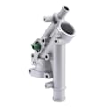 Miniatyrbillede 1 af 5: Aluminium Kølevand Termostat Sæde med Sensor 9687927980 1338AV til 307 406 407 C5 C4 1336.X9
