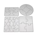 Miniatyrbillede 1 af 4: Puzzle Metalskæring Dies Stencil Til DIY Scrapbooking Papirkort Prægning Craf