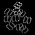 100 Stykker BH-stropp Justering Justerings Lingeri Slider Spenne Kroker Bikini 8mm