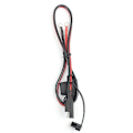 Miniatyrbild 4 av 5: 2 st Motorcykel Batteriladdare Laddningskabel Snabbkopplingsplugg till 12V Ringterminal Säkring