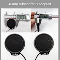 Miniatyrbild 5 av 5: 2 Set Motorcykel 5.0 Bluetooth Hjälm Intercom Universell Parkoppling Hörlur Headset med Cnc Brusreducering