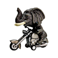 Miniatyrbild 2 av 5: Hajleksaksbil Friktionsdriven dinosaurie för pojkar Motorcykelspel Djurleksaksbilar för pojkar i åldern 3-14 Jul Födelsedagspresenter elephant
