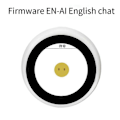 Miniatyrbilde 2 av 5: 1.28 Tommers LCD Skrivebordsklokke for DeepSeekV3 Qwen2.5 QwenMax2.5