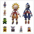 Miniatyrbillede 1 af 4: Plys Legetøj Sundrop Fnaf Boss Moon Soldukke Tegnefilmsdukke hat clown 18cm