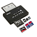 Miniatyrbild 1 av 4: Allt-i-ett 1 Minneskortläsare Usb Extern Sd Sdhc Mini Micro M2 Mmc Xd Cf Ms