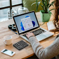 Pikkukuva 5 / 5: Ladattava kaksois-Bluetooth-numeronäppäimistö langaton numeronäppäimistö