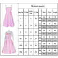 Pikkukuva 2 / 2: Barbie-elokuva Cosplay-juhlamekko Vaaleanpunainen Slip-mekko Halloween-juhlamekko style 3 L