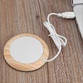 Miniatyrbillede 3 af 5: Kaffekrus Varmeplade, USB Konstant Temperatur Varm Coaster, til Kontor Hjem, Sort