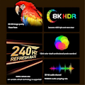 Pikkukuva 5 / 5: DP1.4 8K 60Hz Displayport -kaapeli DP-kaapeli 4K 144Hz Suojattu HDR 32Gbps Video Audio -kaapeli kannettavalle tietokoneelle