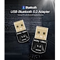 Miniatyrbillede 4 af 5: USB Bluetooth Adapter 5.0 Bluetooth Modtager 5.0 Dongle Højhastigheds Transmitter Mini Bluetooth USB Adapter Til PC Computer Laptop
