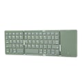 Miniatyrbillede 1 af 5: Foldbart Bluetooth Tastatur med Touchpad Kontor Mini Trådløst Tastatur Opbevaring Tre Systemer Universel