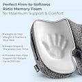Miniatyrbilde 4 av 5: Setepute for kontorstol - 100% Memory Foam pute - Fast halebeinspute - Lindring av halebein, isjias, korsryggsmerter - Premium hjemmekontormøbler