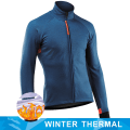 Miniatyrbilde 1 av 5: Vinterfleece for menn 2023 sykkeltrøyesett Mountian sykkelklær Ropa Ciclismo Racing sykkelklær Team sykkeldress Cycling Jersey XXL