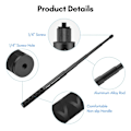 Miniatyrbillede 5 af 5: Andoer Usynlig Selfie Stick 1/4 Tomme Skrue 28cm-110cm Justerbar Længde til Insta360 ONE X2/X3/ EV