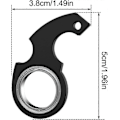 Miniatyrbild 3 av 5: Nyckelring Spinner Fidget Ring Leksak, Nyckel Spinner, Snurrande Nyckelring, Fidget Nyckelring, Sensoriska Leksaker Fidgets Squishy Leksaker