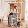 Miniatyrbild 3 av 5: Klösmatta för Katter, Självhäftande Ersättningsdynor för Kattträd, DIY Klippbar Klösmatta för Katter som Skyddar Soffan
