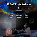 Miniatyrbillede 2 af 5: Projektor Natlampe Planetarium Projektor 360 Graders Rotation Stjerneprojektor Lampe til Soveværelse Stjernebarn