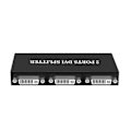 Miniatyrbilde 1 av 5: DVI Splitter 1X2 Switch Switcher Extender Adapter 1 DVI-D Inngang og 2 DVI-D Utgang Dobbel Skjerm for