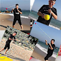 Miniatyrbillede 4 af 5: Ultimate Reflex Ball Set - 4 Reaktionsbolde + 2 Justerbare Pandebånd, Perfekt til Reaktionstid, Timing, Præcision, Fokus og Hånd-Øje Koordinationstræning