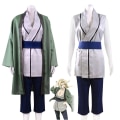 Miniatyrbilde 1 av 5: Tsunade Cosplay Kostyme Hokage Tsunade Anime Cosplay For Jenter For Kvinner For Voksne Halloween Kostyme Japanske tegneseriegaver XL
