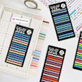 Miniatyrbillede 5 af 5: Transparent Rainbow Index Memo Pad It Klæbende Notesblokke Papir Klistermærker Noter Skoleartikler Kawaii St