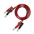 Miniatyrbillede 1 af 5: 2 stk. Multimeter Testledninger Kabel Jumperledning Sikkerhed 4 mm Bananstik Udtrækkeligt Testværktøj Re