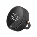 Miniatyrbilde 1 av 5: Roterende nedtelling Timer Klokke Timer Kjøkken Magnetisk påminnelse Baketimer Storskjerm Digital kjøkkentimer White