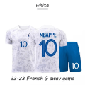 Pikkukuva 1 / 5: 【Sertifiointipäällikkö】Messi Jalkapallovaatteet Miami International Jersey Argentiina 10 Jalkapallopaita Set / Vieraspaita Match Trai 6 M