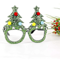 Miniatyrbilde 4 av 4: To par julebriller i form av juletre, reinsdyr, jul, Xmas, Xmas, gaver