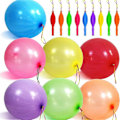 Miniatyrbillede 1 af 4: 50 stk. Tykke Latex Elastiske Hånd-Paddle Bold Punch Balloner