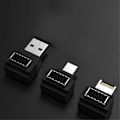 Miniatyrbild 3 av 5: USB 3.1 Frontpanel Header USB Typ-C till Typ-E Kabeladapter Kontakt Typ C Hane till Typ E Hona