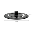 Miniatyrbilde 4 av 5: Mop Plate Holder for Deebot X1 Omni Robotstøvsuger - Vaskbar Rengjøringsklut - Erstatning