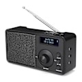 Pikkukuva 1 / 5: Kannettava + Digitaalinen Radio Langaton Bluetooth Stereokaiutin LCD-näyttö Ulkokäyttöön Kuuloketuki Hälytys